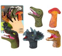 Finger Puppets Dinosaurs Colorful 5 Pieces