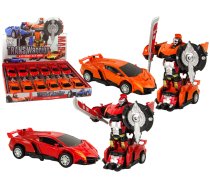 2in1 Robots Transformers Auto Set Red Blue Hxsy03