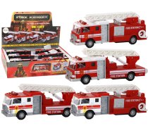 Fire Truck With Friction Drive Sound Extendable Ladder