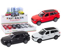 Passenger Car 1:36 Drive Metāls Black White Red