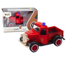 Classic Fire Truck 1:36 Drive Lights Sounds Red