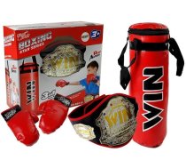 Boxing set, bag, gloves, belt