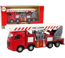 Fire Truck with Fractional Drive Red