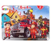 Educational Puzzle Fire Brigade Jigsaw Puzzle 16 Pieces