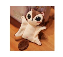 Plush Mascot Sugar Glider Squirrel Brown Keychain 10 cm