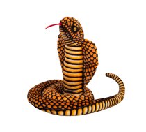 Plush Mascot Snake King Cobra Brown 100 cm