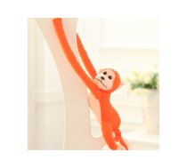 Plush Monkey Mascot with Sound, Orange 80 cm