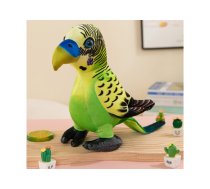 Plush Green Parrot Mascot 20 cm