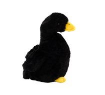 ﻿Plush Goose Mascot Black Cuddly Plush Duck 40 cm