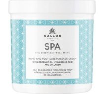 Kallos Spa Massage Cream Krēms Do Pielęgnacyjnego Masāžas Roku I Nóg 500 Ml