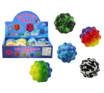 Kneading and Bouncing Ball with Studs Colorful 6.5cm