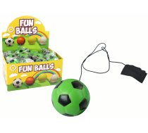 PU Football with Jojo Eraser for Bouncing, 6 cm, Green