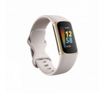 Fitnesa aproce Fitbit - Charge 5 Lunar White Soft Gold