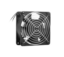 Fan for 19 wallmounting cabinet 230V 120x120x38mm black