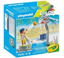 Komplekts Ar Figūriņām Color 71516 Skater Ar Bumbu Basketbolam