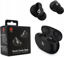 Austiņas Apple Beats Studio Buds Wireless Earphones Earbuds, True Wireless Noise Cancelling, Bluetooth, Black