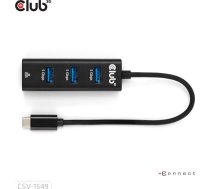 Hub Usb Club 3d Club3d Usb-hub Usb Tips-c 3.2 > 3x Usb Tips A       1gbps Retail