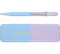 Caran D`arche Pildspalva Caran D'ache 849 Paul Smith Izdevums 4, M, Kastītē, Sky Blue/lavender