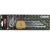 Rockforce Komplekts Atslēgu Torx Ekstra Garas 9el. (t10, T15, T20, T25, T27, T30, T40, T45, T50)