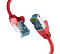 EFB EFB Netzwerkkabel CAT6a S/FTP PIMF mit CAT7 Rohkabel 10 Gigabit Ethernet Kupfer 1,5m rot