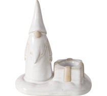 Svečturis Z Gnomem Na Pojedynczą świecę Slavko, Augstums. 11 Cm