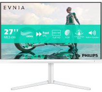 Monitors Philips Philips Evnia 27m2n3201a - 27 Zoll Full Hd Gaming Monitors, 180 Hz, 0.5 Ms, Freesync Prem., G-sync Comp., Hdr10 (1920x1080, 2x Hdmi, Displayport) Weiss