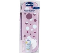 Chicco 175536 Komplekts Pasta+birste+Futlāris Lila 6-36m