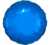 Amscan Balons Folijas Metaliks  Debeszils Apaļš 43cm Luzem 9914068-92