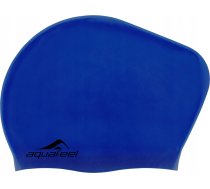 Aquafeel Swimming cap silicone AQUAFEEL 30404 43 blue/navy long hair