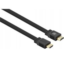 Manhattan Manhattan Flaches Hdmi-Kabelis Mit Ethernet-kanal 4k@60hz 0,5m