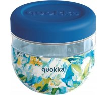 Quokka Quokka Bubble Food Jar - Konteiners Pārtikai / Lunchbox 770 Ml (blue Peonies)