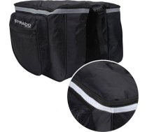 Strado Dubults Soma Soma Velosipēda Na Bagāžnieks 25l Strado (melna)