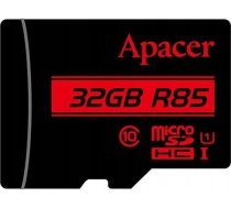 Karte Apacer Karte Atmiņas Microsdhc Apacer R85 32gb (85/10 Mb/s) Class 10 U1