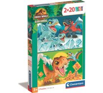 Clementoni Clementoni Puzzle 2x20el SuperColor Jurassic World 24810