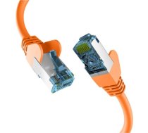 EFB EFB Netzwerkkabel CAT6a S/FTP PIMF mit CAT7 Rohkabel 10 Gigabit Ethernet Kupfer 1m orange