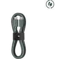 Kabelis Usb Native Union Native Union Belt Cable - Kabelis Usb-c - Usb-c, 1,2 M (slate Green)