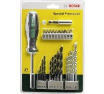 Komplekts Instrumentu Bosch Set With Hand Screwdriver 27- Pcs Bosc