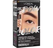 L'oreal_brow Color Komplekts Do Koloryzacji Uzacu 3.0 Dark Brunette