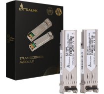 Modulis Sfp Extralink Extralink Sfp 1.25g 850nm 550m Mm Māja 2-pack (dedicated To Hp/aruba)