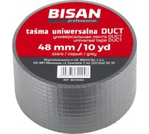 Bisan Bisan Lente Universāls Duct 48mm/10yd, pelēka B870004