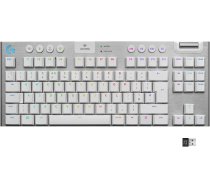 Logitech G915 TKL Lightspeed Wireless White Mechanical Keyboard |US, TACTILE SWITCHES