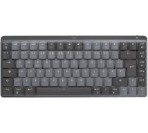 Logitech MX Mini For Mac Wireless Mechanical Keyboard (Tactile Quiet Switches) (Dark Grey)