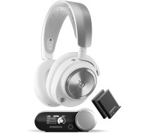 SteelSeries Arctis Nova Pro P Wireless Headset (White) + GameDAC | PC/PS4/PS5