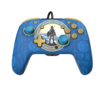 PDP Zelda Hyrule Blue Wired Controller for Nintendo Switch