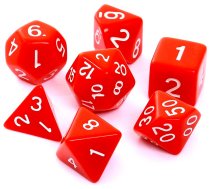 REBEL RPG Dice Set - Matte - Red