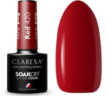 Claresa Claresa Hibrīda laka Red 420 -5g