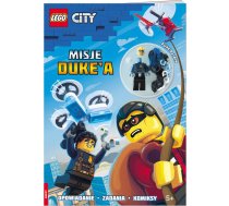 Izglītojoša grāmata A4 Lego City Misje Dukea+kloc Am