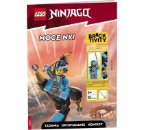 Izglītojoša grāmata A4 Lego Moce Nyi Ninjago+kloc Am