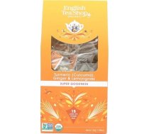 English Tea English Tea Shop, Tēja Turmeric Ginger & Lemongrass, 15 Piramidek