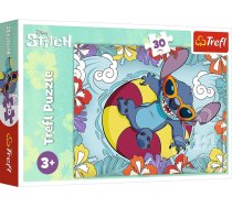 PUZZLE 30EL TREFL 18305 LILO&STITCH NA WAKACJA20